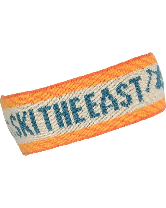 Embroidered name cap for unique personal touch -Victory Headband - Creamsicle