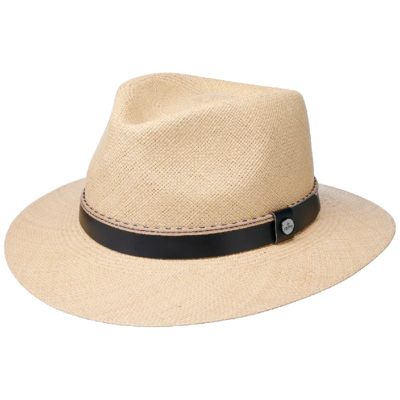 Stylish straw cap for men with woven texture and modern design -Sunlit Sanctuary Straw Hat