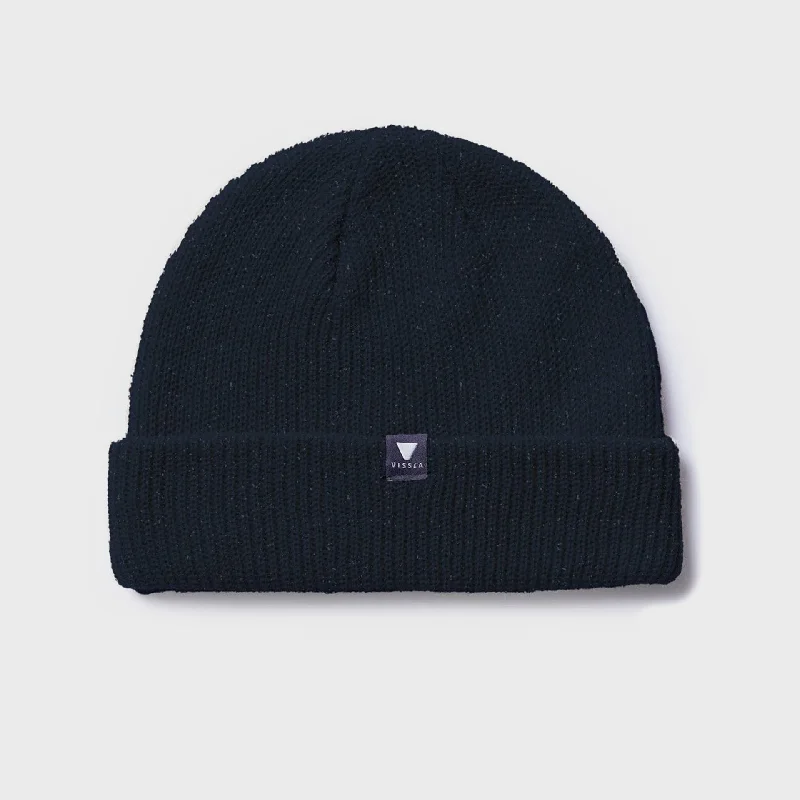 Stylish snapback cap for urban street style -Vissla Trimline Beanie Hat - One Size - Naval Heather