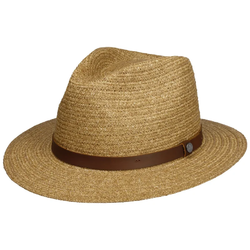 Bohemian straw hat for women with woven design and relaxed, free-spirited vibe -Rustic Charm Straw Hat