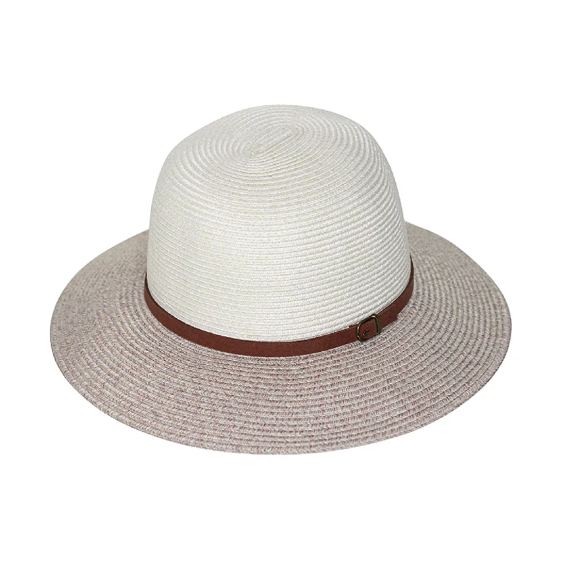 Travel Bucket Hat for Journey -Daphne Bucket Hat - Ivory Camel