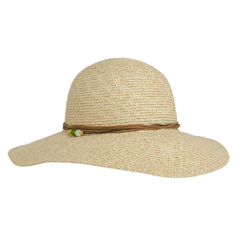 Comfortable straw hat for women with wide brim and adjustable fit -Sunday Afternoons Hats Sol Seeker Sun Hat - Natural