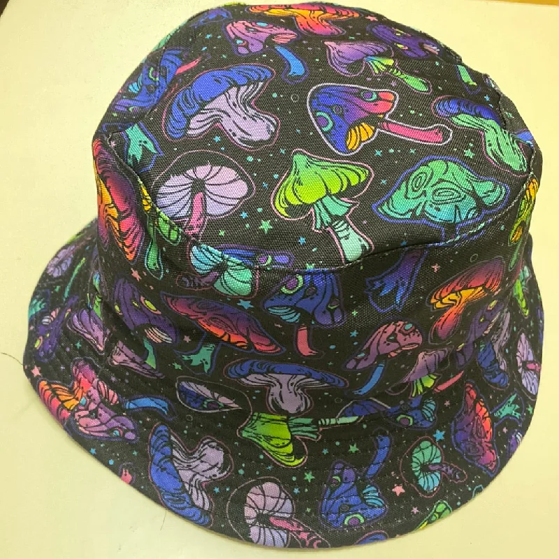 Casual Bucket Hat for Everyday -Unisex fun bucket hat mushroom