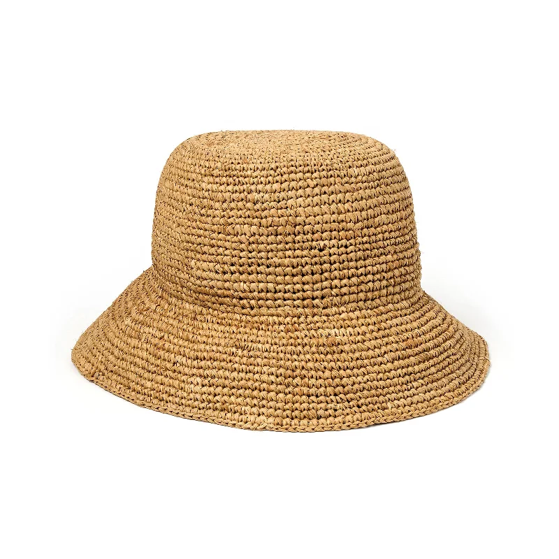 Fashionable Bucket Hat for Style -Mirabel Bucket Hat - Dark Natural