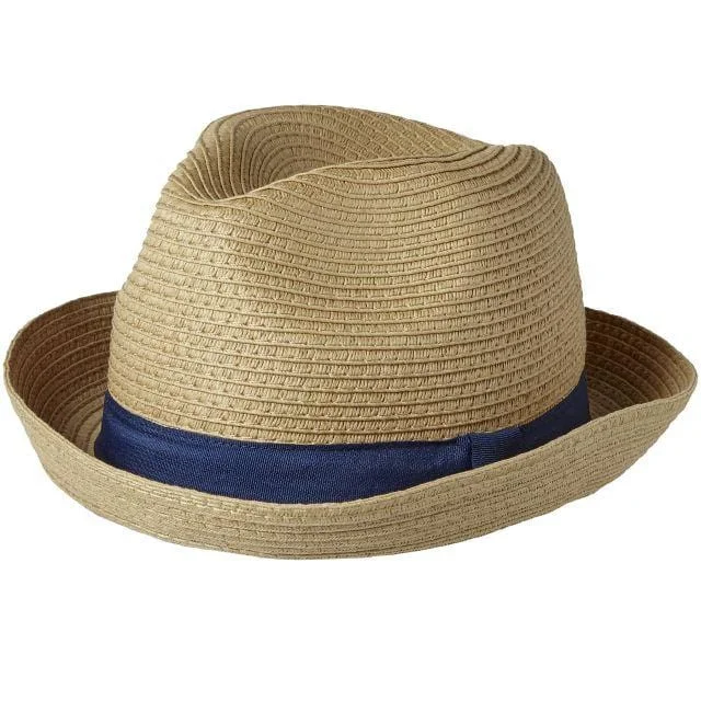 Bold felt hat with striking pattern details -O'Neill Festival Fedora Men Lifestyle Hat Cornstalk